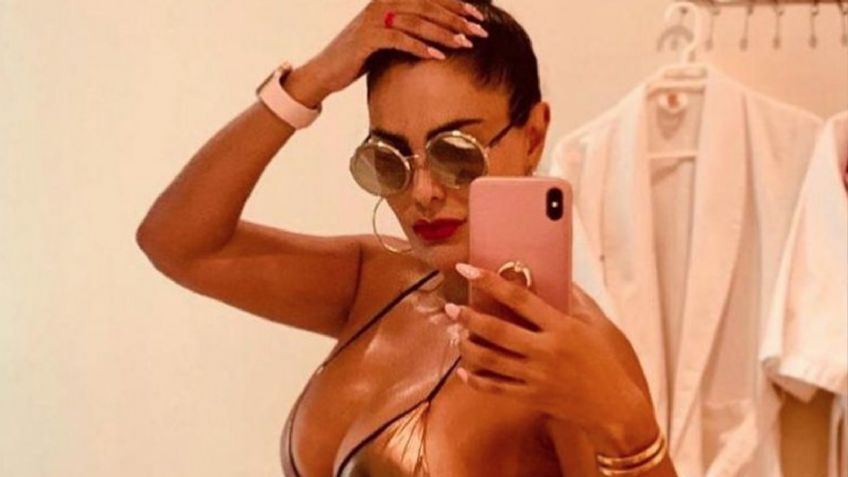 Ninel Conde luce sus curvas en Instagram con apretado vestido y fascina a todos sus fans: "Cuerpazo"