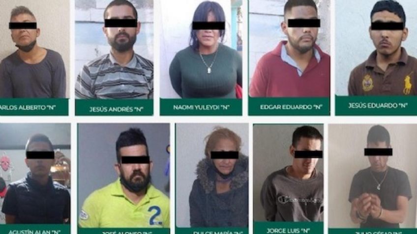 Tras cateos en Ciudad Obregón, capturan a 19 personas y aseguran 712 dosis de de droga