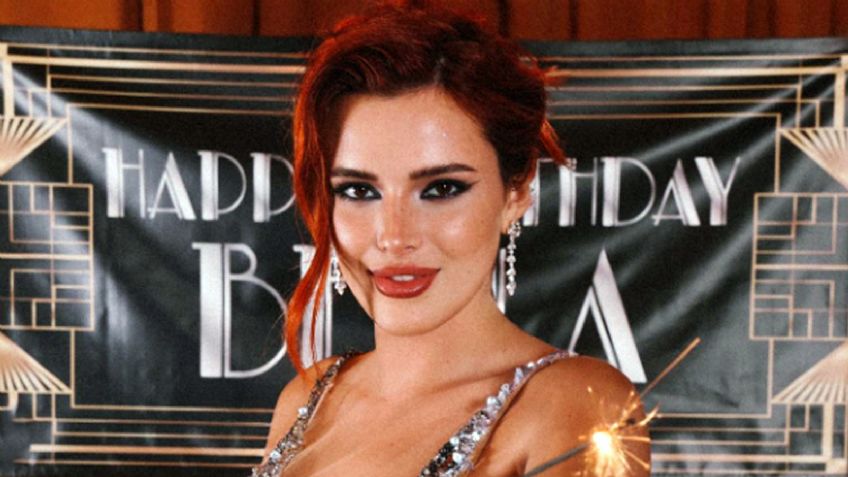 Bella Thorne visita las playas mexicanas y causa locura con espectacular bañador blanco