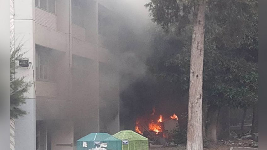 CDMX: Explosión por acumulación de gas en UNAM deja tres personas heridas