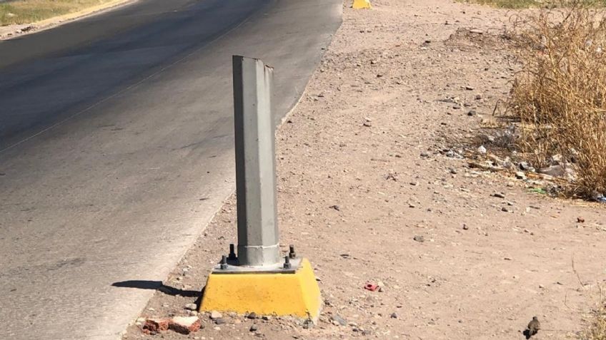 "Lo que faltaba": Amantes de lo ajeno roban luminarias al norte de Ciudad Obregón