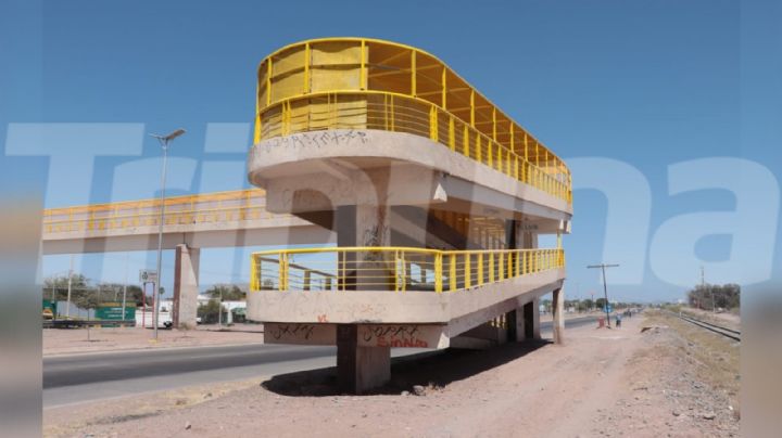 Pese a mejoras, puentes peatonales del municipio de Cajeme generan inseguridad