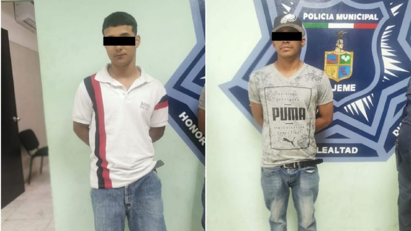 Los detienen por golpear y despojar de sus pertenencias a un hombre en Ciudad Obregón