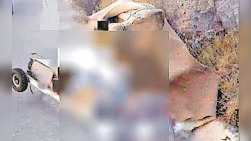 Autoridades localizan a hombre 'encobijado' arriba de un diablito en Hidalgo