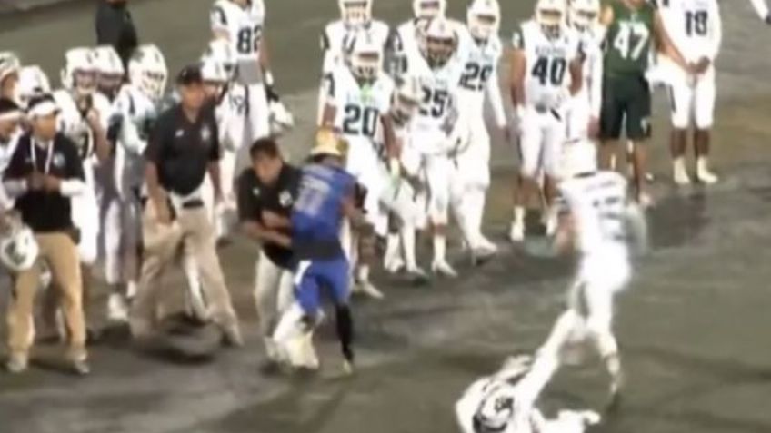 ¿Recuerdas cuando jugabas? Entrenador derriba a jugador rival; es suspendido dos años