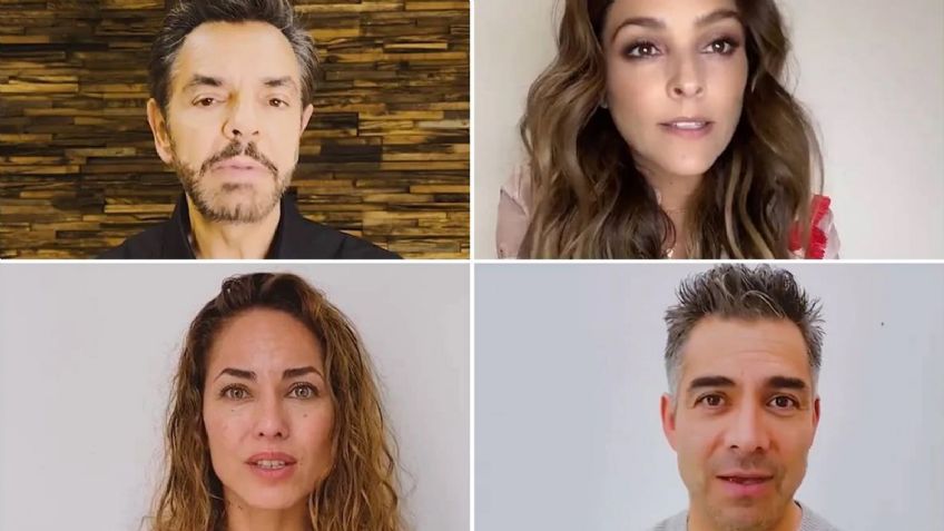 Eugenio Derbez, Omar Chaparro y otros famosos se unen a protesta contra el Tren Maya