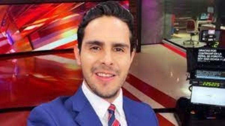 En la imagen, Said Ochoa, conductor de Foro TV