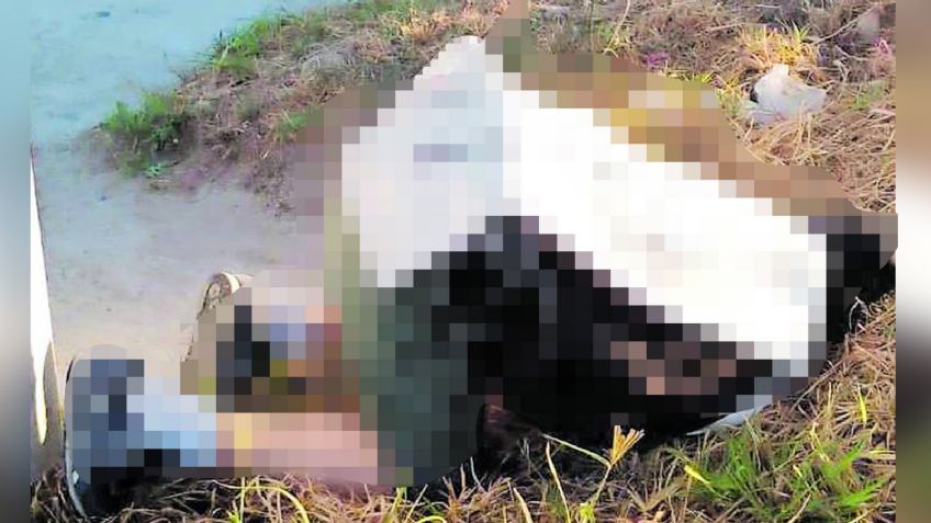 Localizan el cadáver de un individuo a la orilla de la carretera; tenía el tiro de gracia