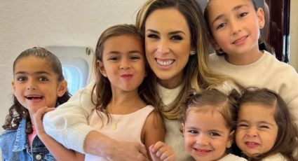 Descalza y en bata de baño: Así es la fiesta poco convencional de la hija de Jacqueline Bracamontes