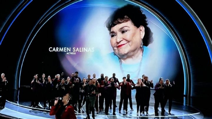 ¡Orgullo mexicano! Rinden homenaje a Carmen Salinas durante los Premios Oscar 2022