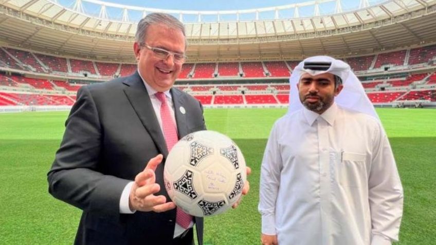 SRE presume en redes el 'Estadio Mexicano', una de las sedes del Mundial de Catar 2022