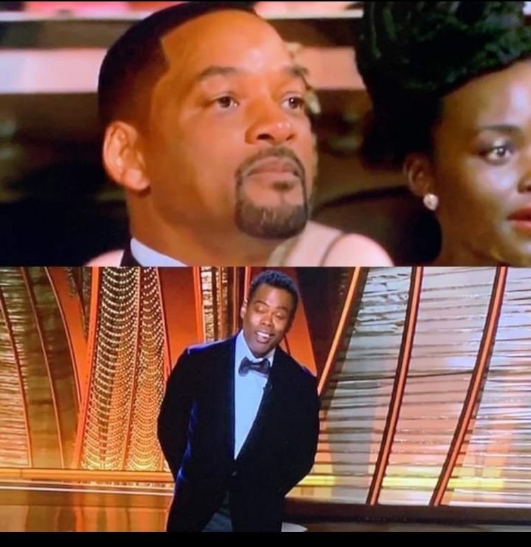 En la imagen, Will Smith luego de golpear a Chris Rock en los Premios Oscar 2022
