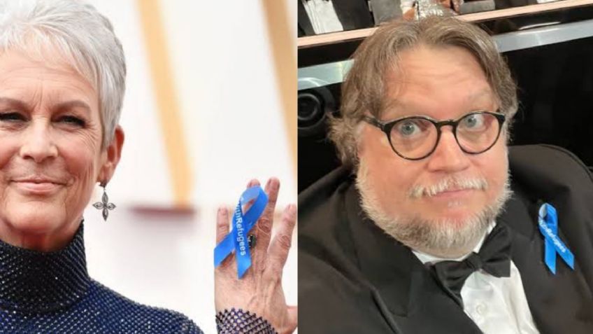 ¿Lo notaste? Te explicamos la razón por la que artistas usaron un moño azul durante los Oscar 2022