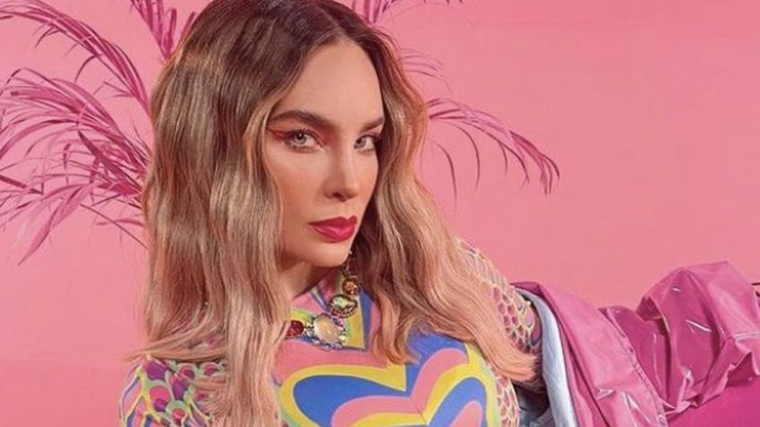 Con mini vestido y empapada: Así luce Belinda en el promocional de 'Bienvenidos al Edén'