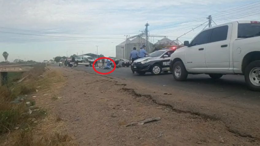 Ciudad Obregón: A tempranas horas, muere hombre en la vía pública; un tráiler lo atropelló