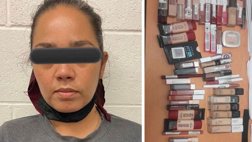 Hermosillo: Tras robar 8 mil pesos en maquillaje, Mayra 'N' es arrestada en El Chaparral