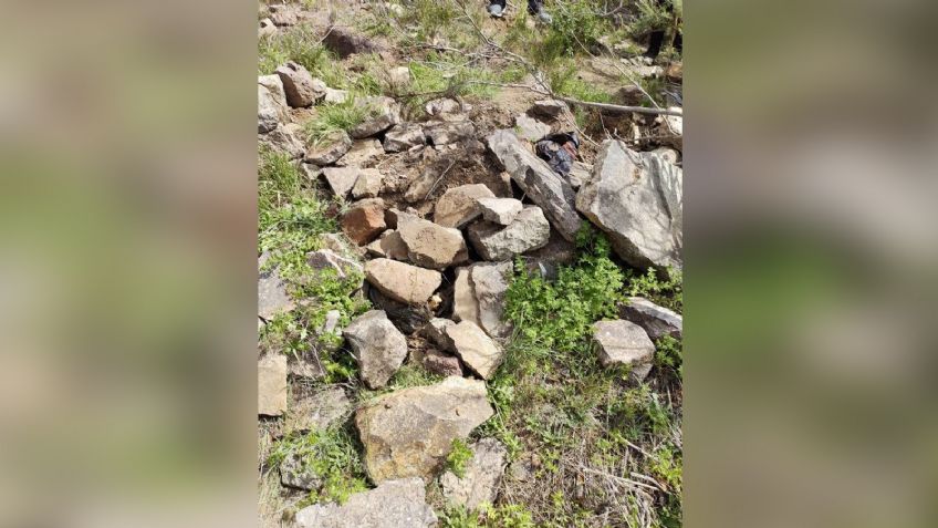 Siniestro hallazgo: Colectivo encuentra osamenta en las faldas de un cerro en Rosarito
