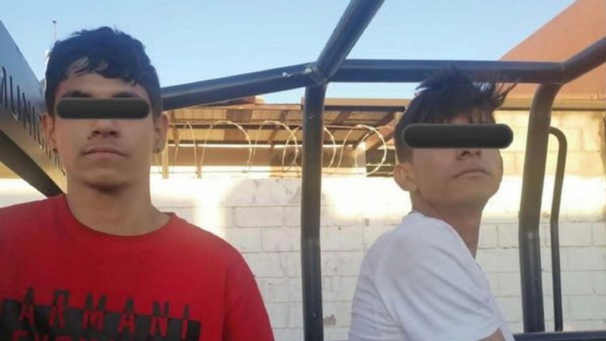 Jóvenes son detenidos por robar bocinas de un negocio en colonia Villa Sonora de Hermosillo