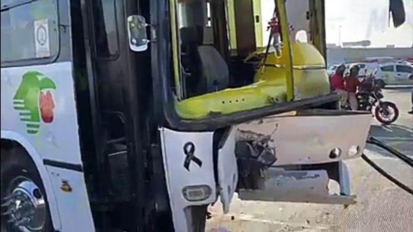 FOTOS: Aparatoso choque se registra en la México-Pachuca; hay 12 heridos