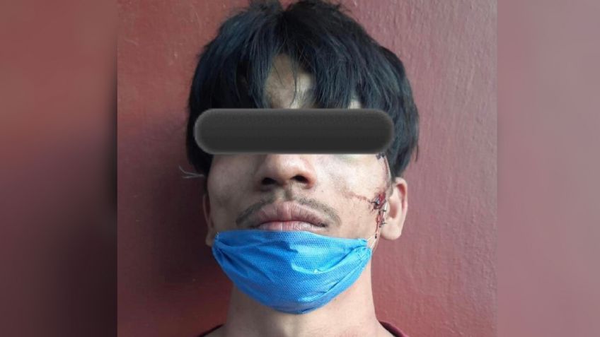 Lo atan de pies y manos y lo entregan en Hermosillo; robó e incendió casa de sus vecinos