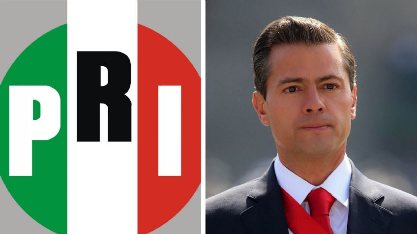 PRI conmemora su aniversario y presume haber tenido al presidente "más guapo" de México