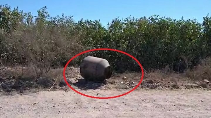 Terror en Cajeme: Hallan un cráneo y restos humanos al interior de un tinaco abandonado