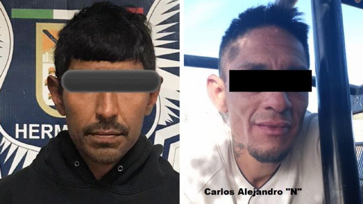 Arrestan a dos violentos sujetos en Hermosillo; uno de ellos intentó ahorcar a su pareja