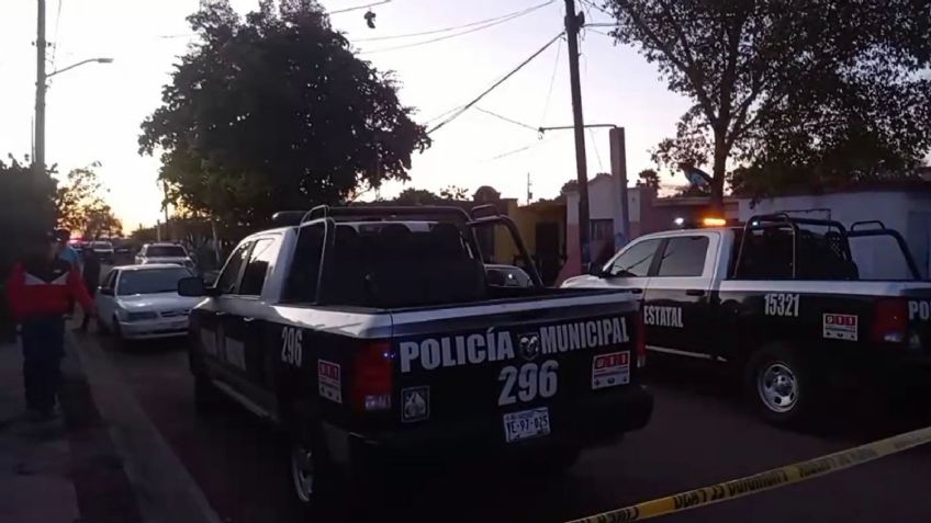 Joven es asesinado a balazos al exterior de un domicilio en municipio de Cajeme