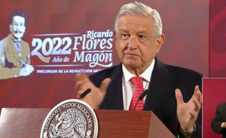En la imagen, el presidente AMLO en la 'mañanera' de este viernes