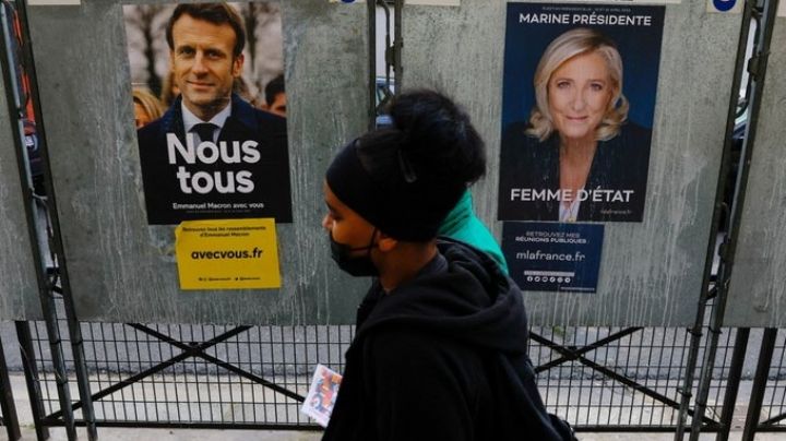 Emmanuel Macron aventaja a Marine Le Pen en la primera vuelta de las elecciones