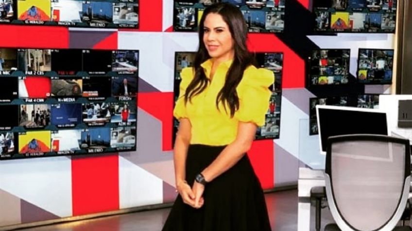 Paola Rojas modela coqueto vestido desde Televisa y pone a suspirar a fans de Instagram: "Bellísima"