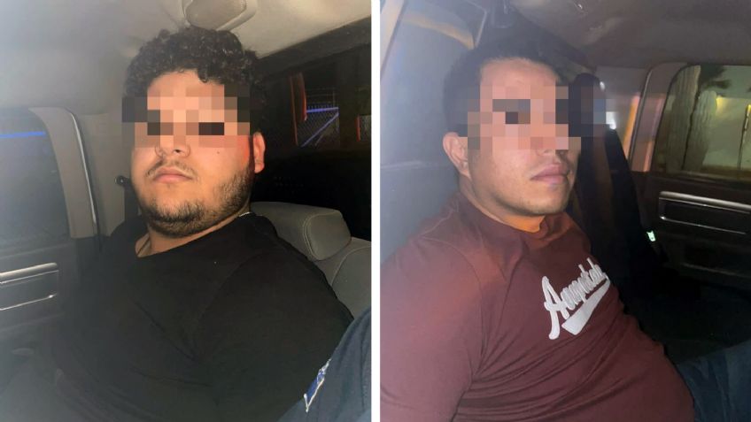 Caborca: Los paran por falta de placas de circulación y les encuentran armas de fuego