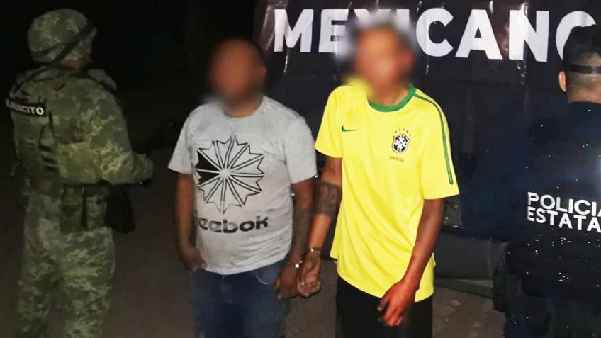 Arrestan a Luis y Manuel en Ciudad Obregón; fueron sorprendidos armados y con drogas