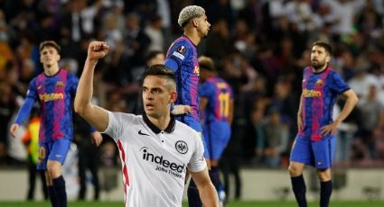 Mal día para el Barcelona: Eintracht Frankfurt los deja fuera de la Europa League