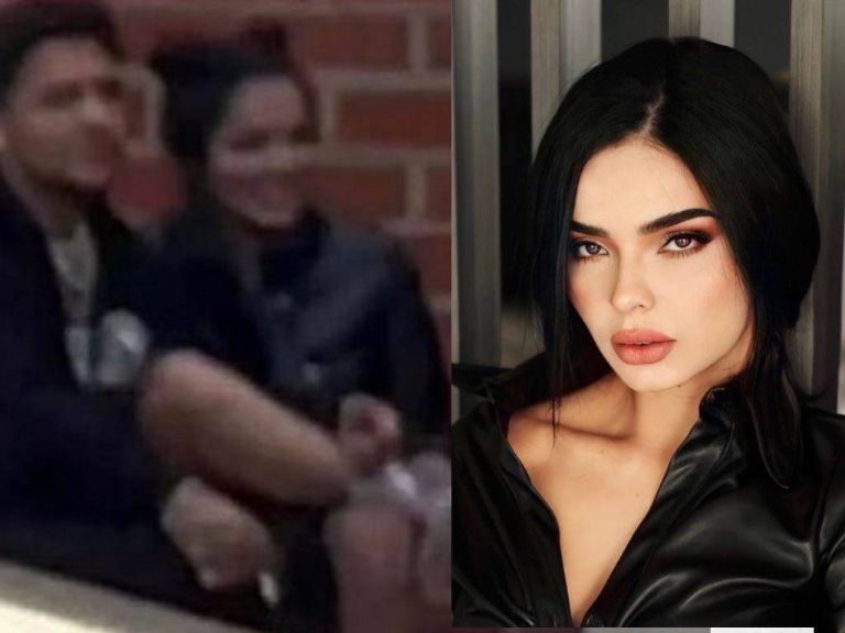 En la imagen, Christian Nodal y Aurora Cárdenas, captados en Tabasco luego de una presentación.