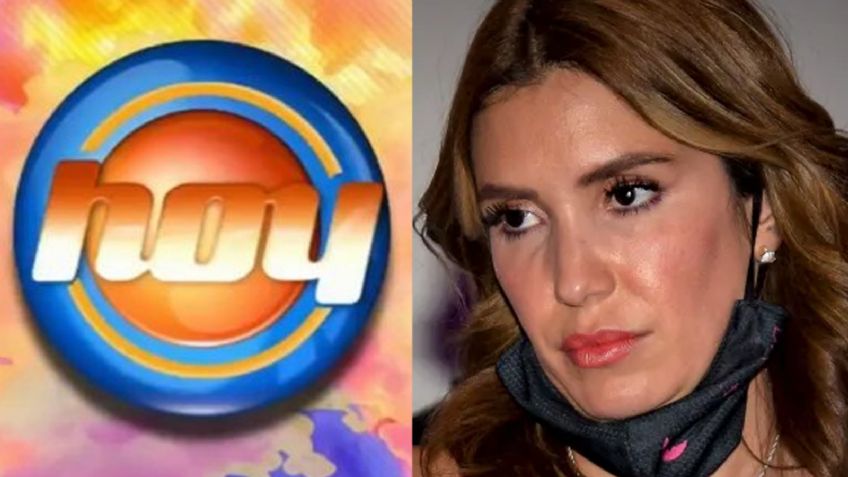 "Nadie la soporta": Tras 4 años en Televisa, 'corren' a Andrea Escalona del programa 'Hoy'