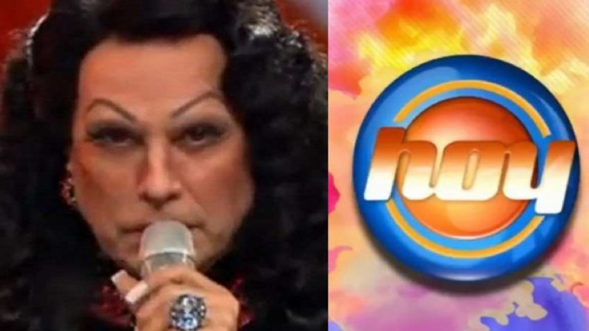 Se volvió mujer: Tras 'amorío gay' y hundir a Chapoy, exconductor de 'Ventaneando' aparece en 'Hoy'