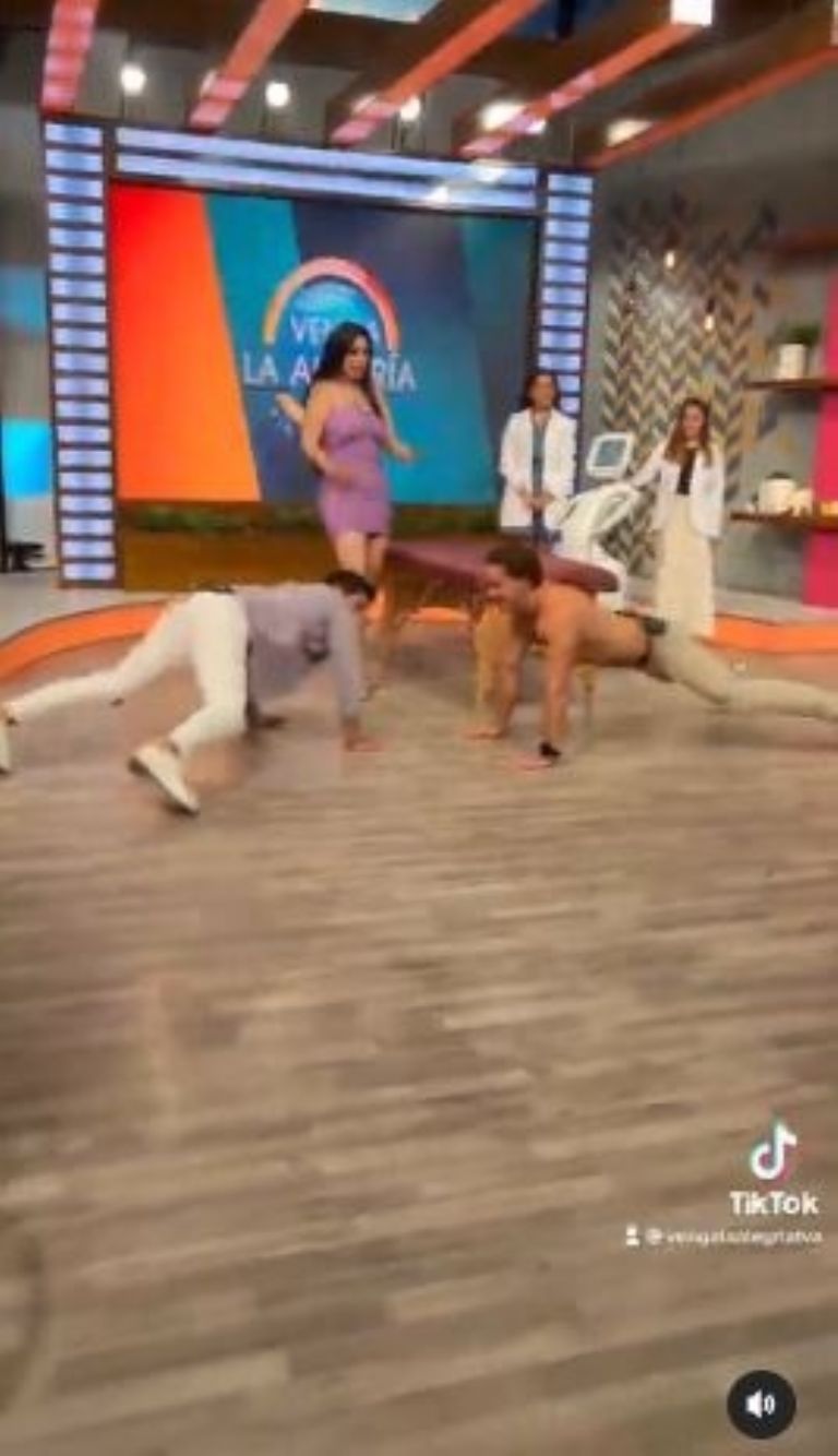 Aristeo Cázares hace el Anita challenge