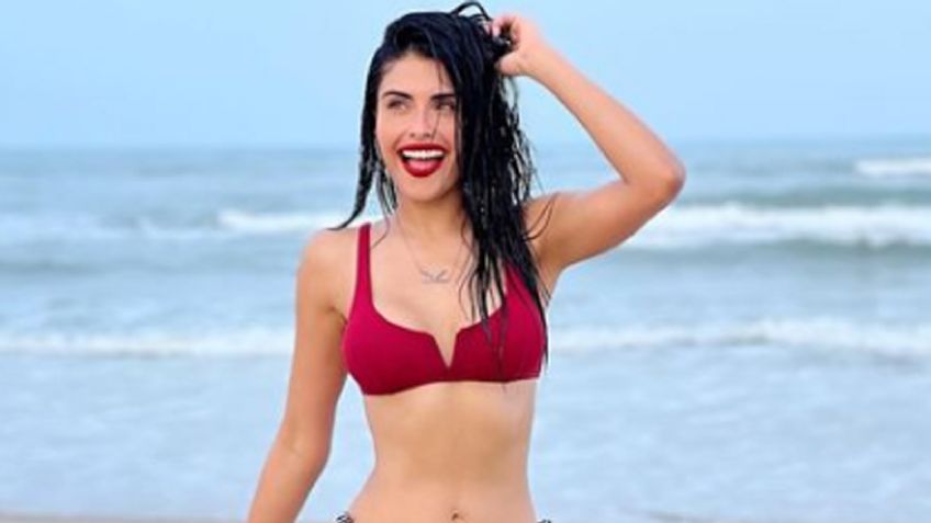 Kristal Silva paraliza a todo TV Azteca al modelar tremendo bañador en la playa: "Ay Dios mío"