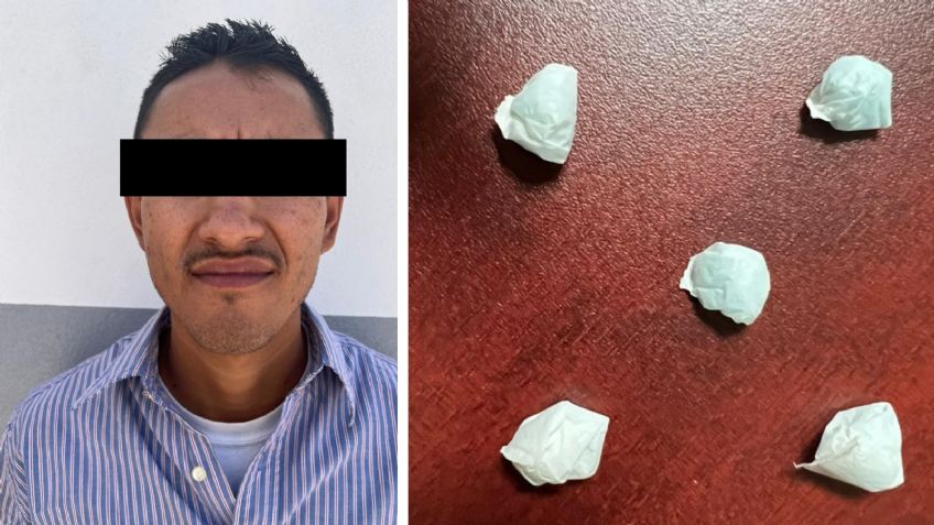 Atrapan a presunto 'tirador' al sur de Ciudad Obregón; llevaba cinco envoltorios de droga