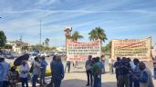 Foto ilustrativa de la nota titulada: Ejidatarios se manifiestan frente a Palacio Municipal en Ciudad Obregón
