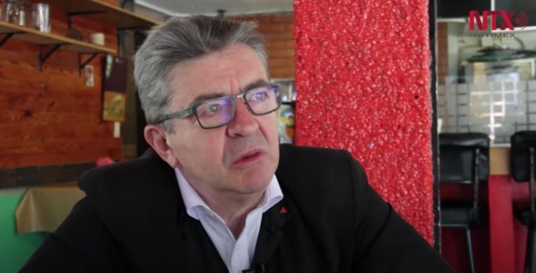 En la imagen, Jean-Luc Mélenchon, tercero en las presidenciales de Francia