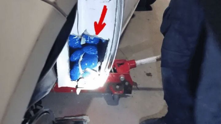 Aseguran cargamento de cocaína y fentanilo en vehículo que pasaba por garita en Nogales