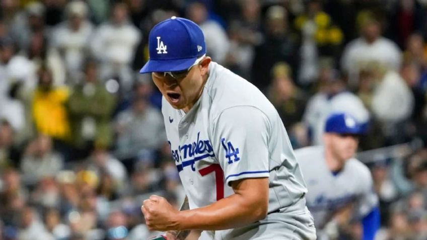 Julio Urías logra su primera victoria de la campaña en partido contra los Padres de San Diego