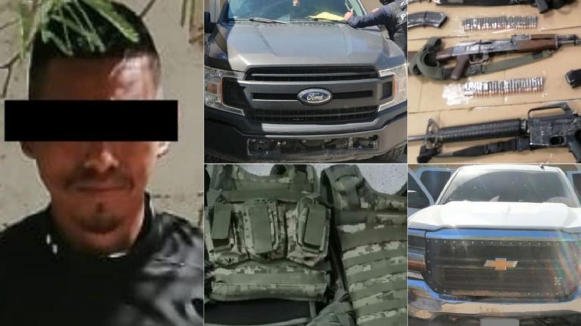 Golpe al crimen: Aseguran armas de fuego y más de 600 cartuchos en Altar