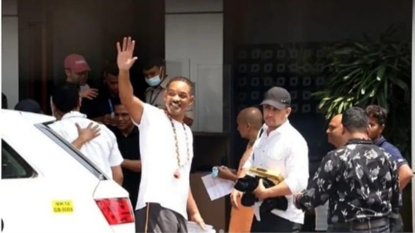 Muy sonriente: Will Smith es visto en India tras incidente con Chris Rock en los Oscar 2022