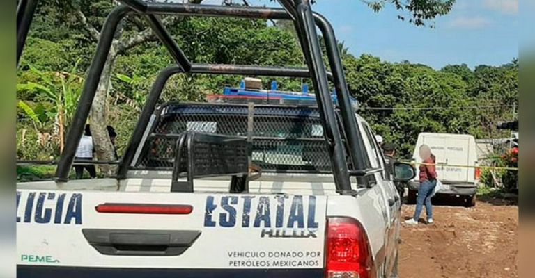 Agentes trabajan en la zona