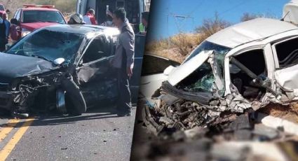 Dos muertos y tres heridos, el saldo de un accidente en la carretera Hermosillo-Ures