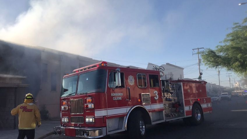 Pánico en Ciudad Obregón: Deja su estufa encendida y provoca voraz incendio en su vivienda