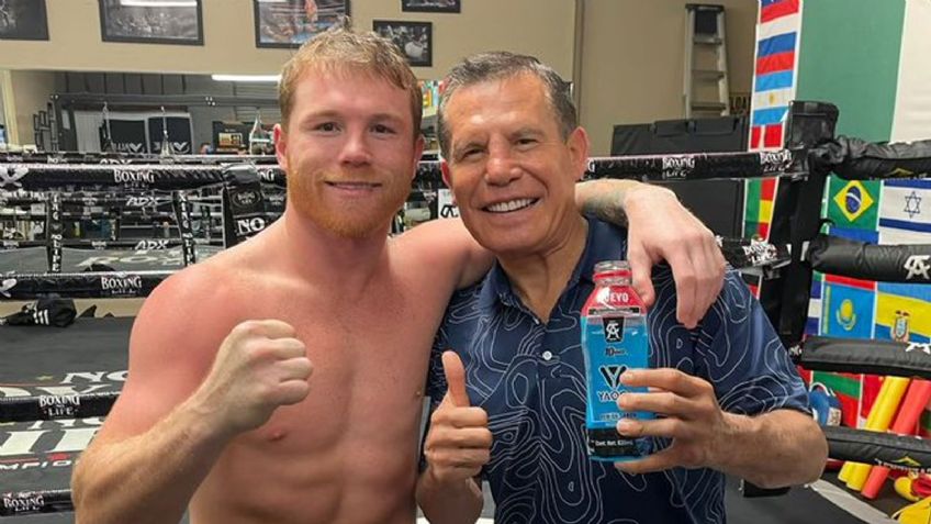 Visita de lujo: Julio César Chávez se encuentra con 'Canelo' Álvarez previo a pelea vs Bivol